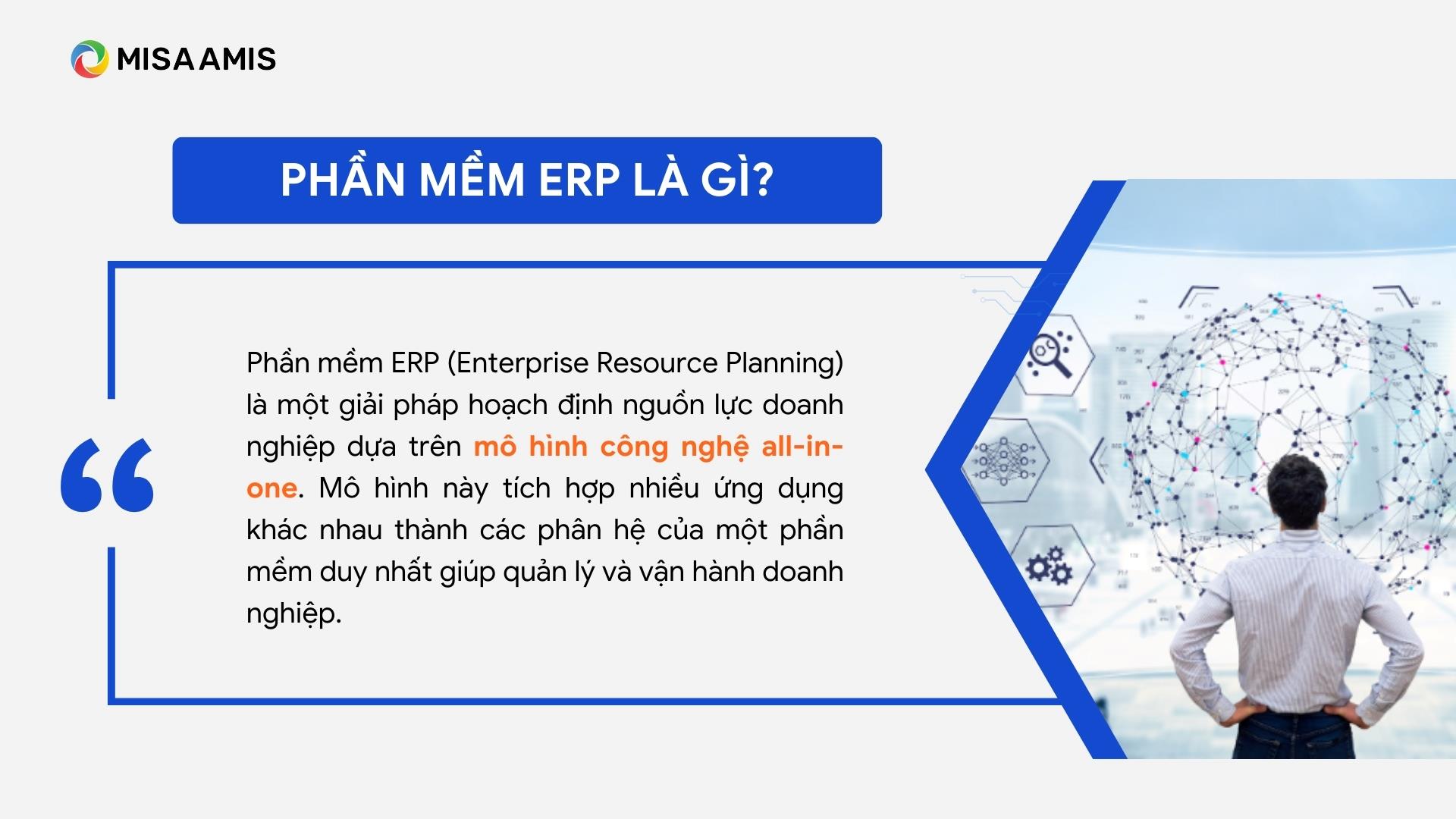 Phần mềm erp là gì?