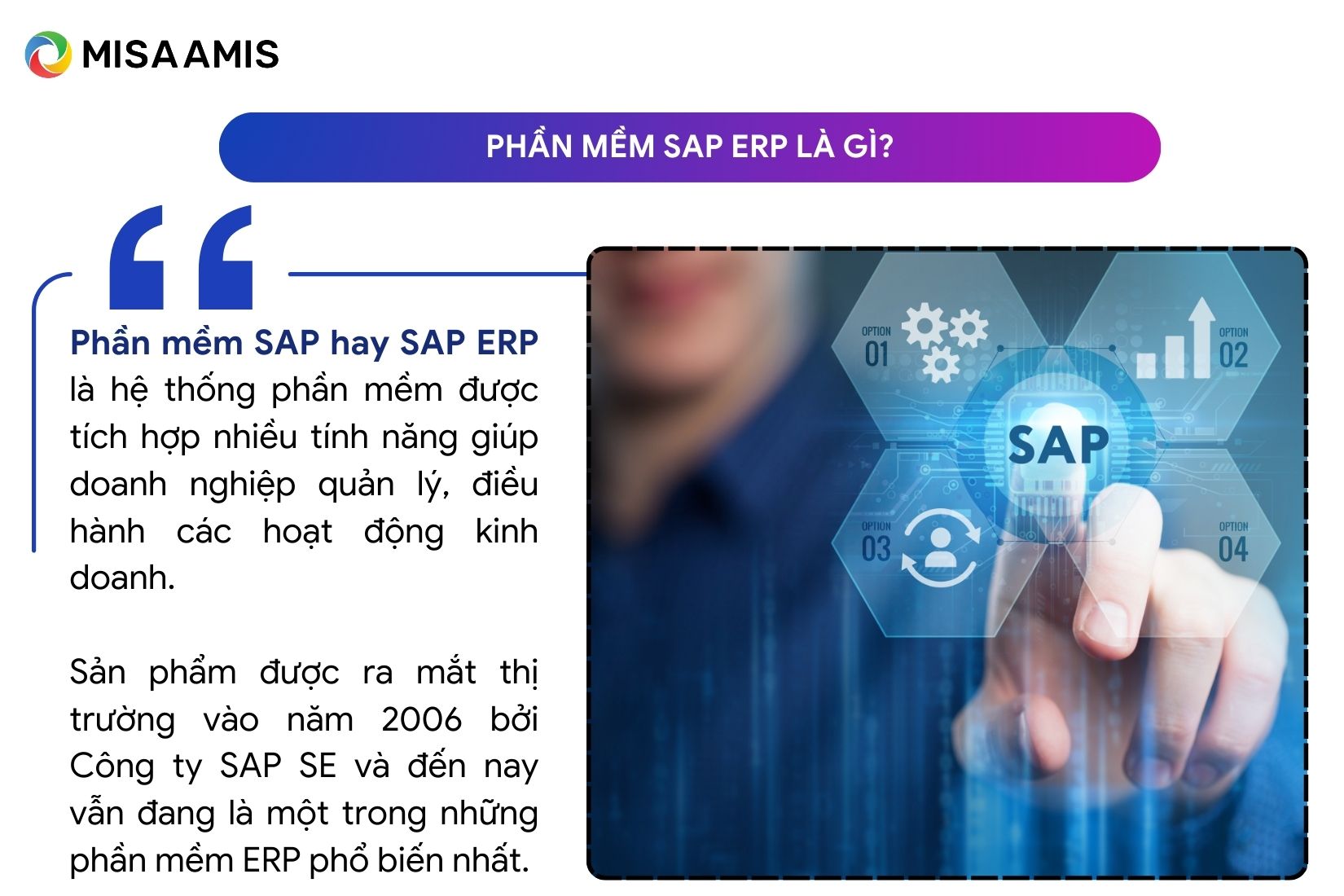 Phần mềm SAP ERP là gì?