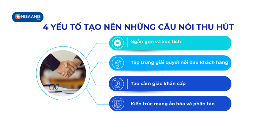 4 yếu tố tạo nên những câu nói thu hút 