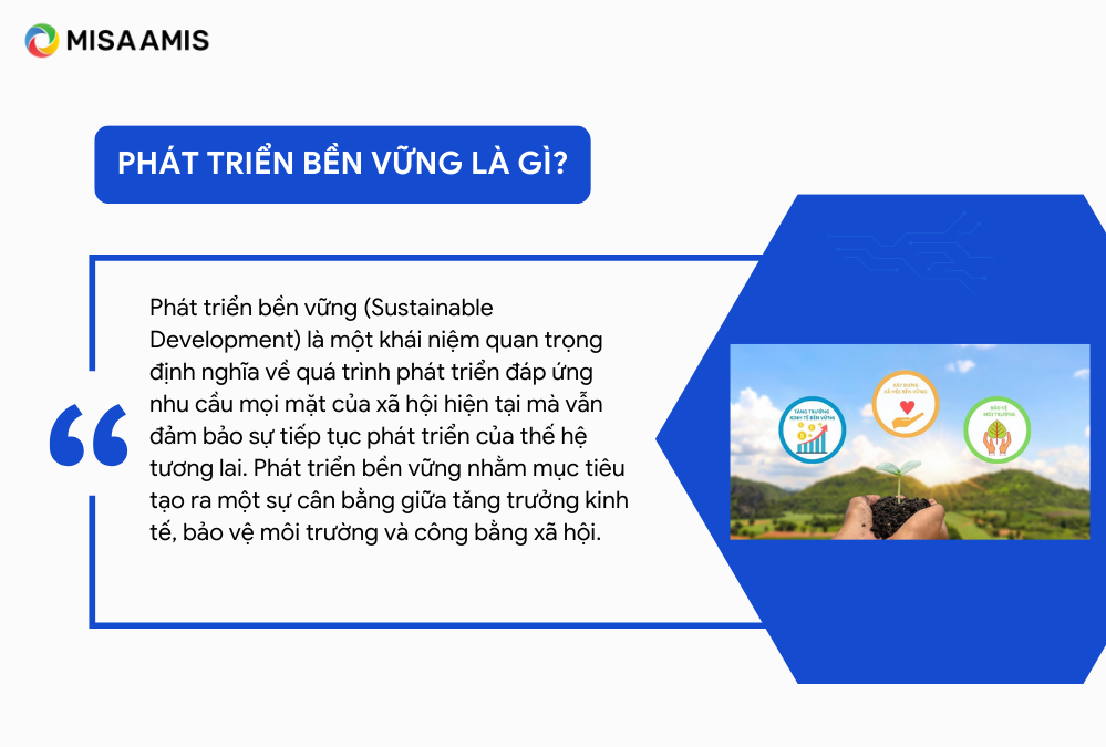 Phát triển bền vững là gì.