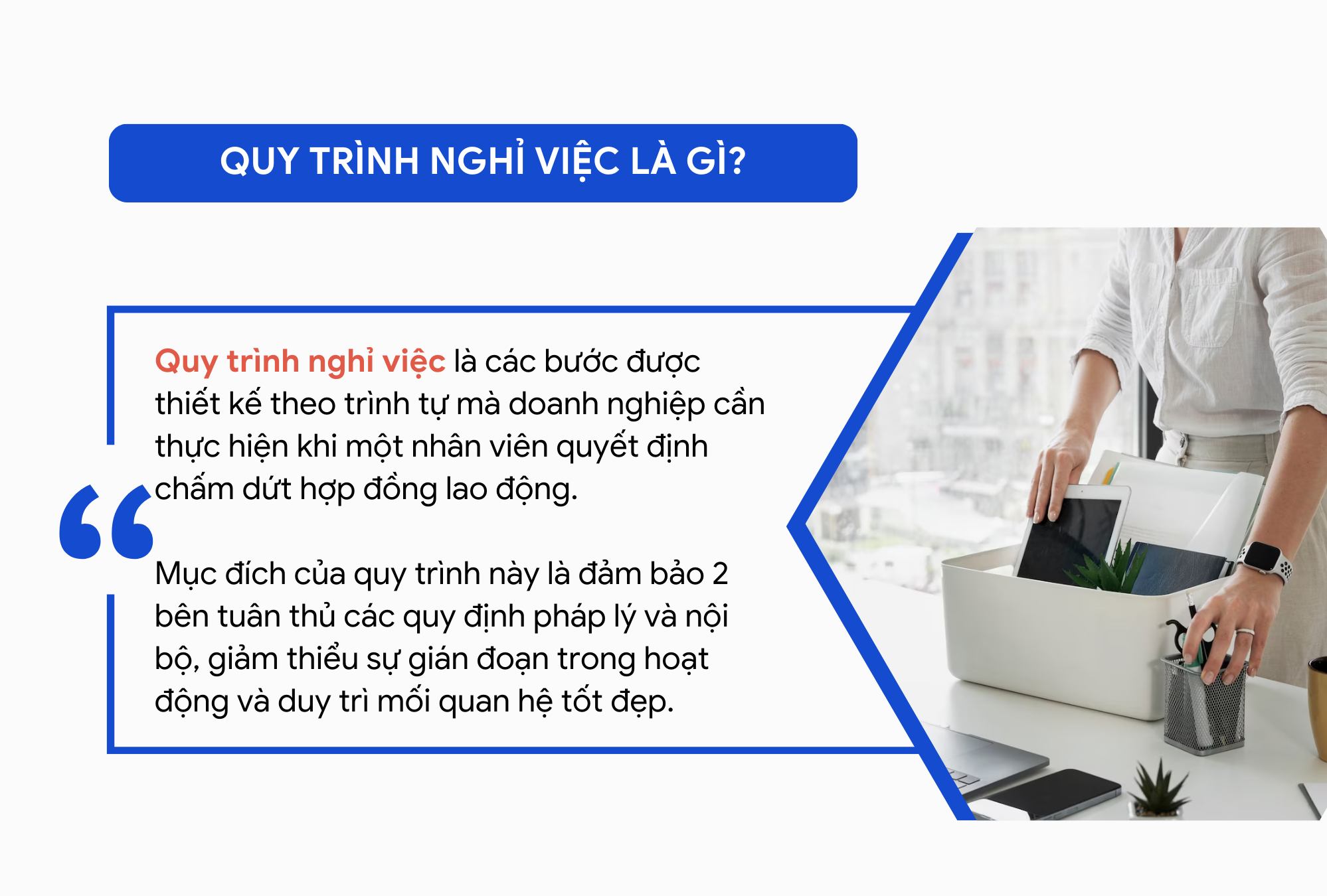 quy trình nghỉ việc là gì?