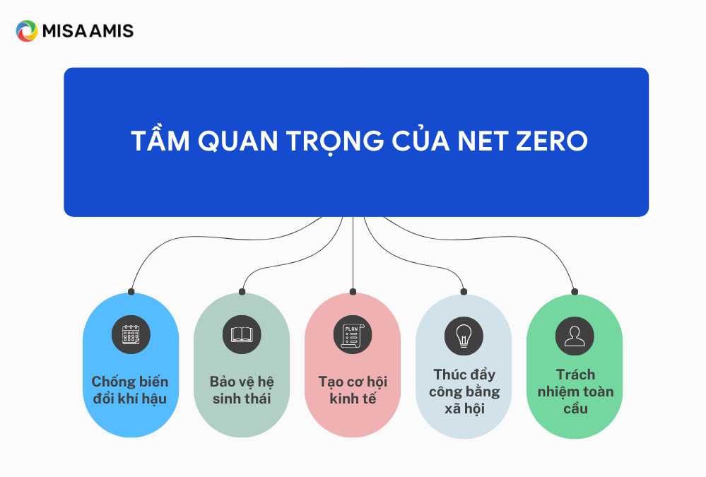 Tầm quan trọng của net zero. 