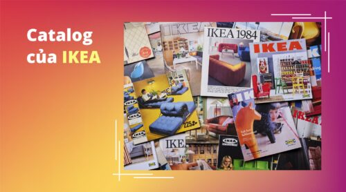 Catalog của IKEA luôn được thiết kế đẹp mắt, hợp thẩm mỹ và làm nổi bật các mẫu nội thất.