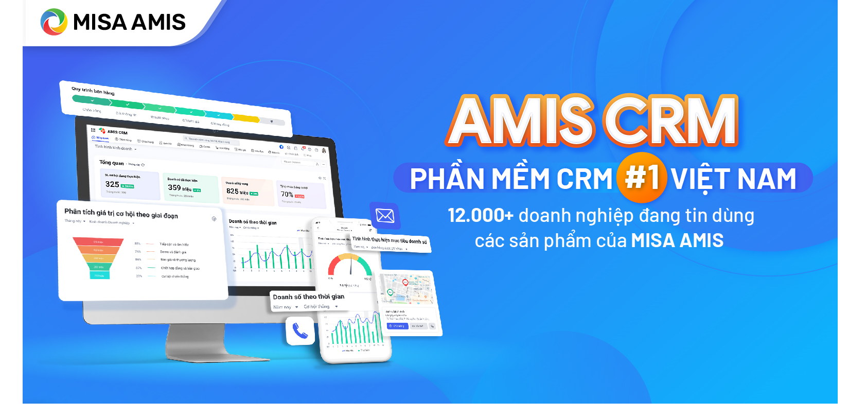 Amis Crm phần mềm quản lý bán hàng 