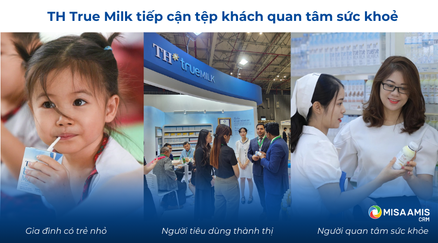 Khách hàng mục tiêu của TH True Milk