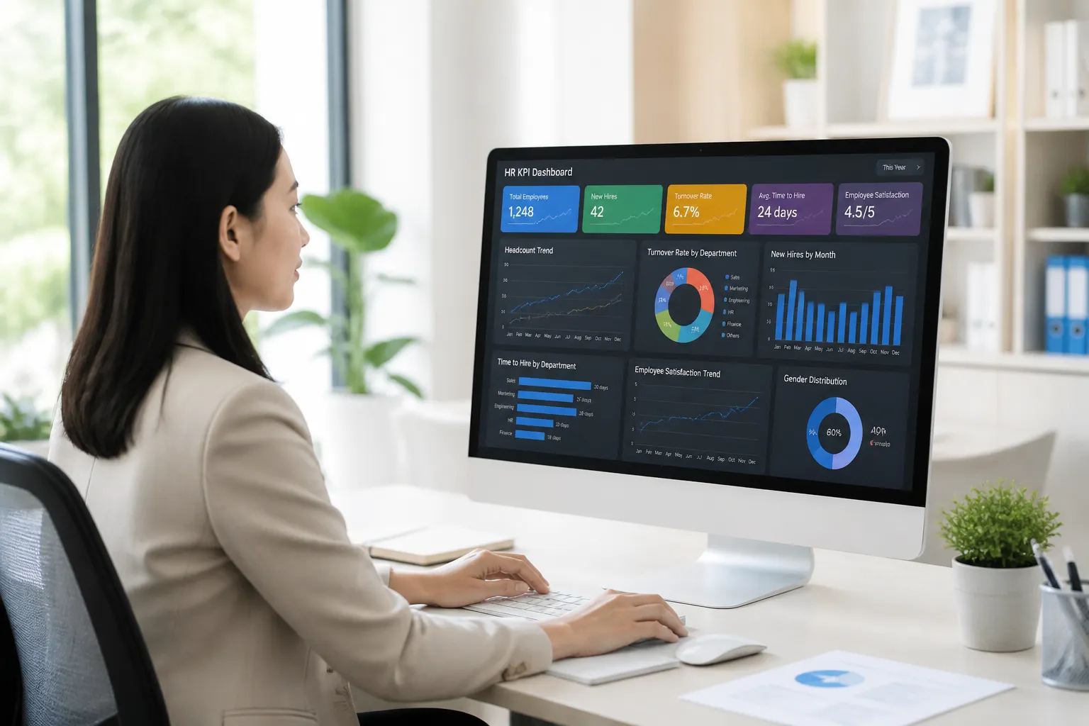 kpi phòng nhân sự