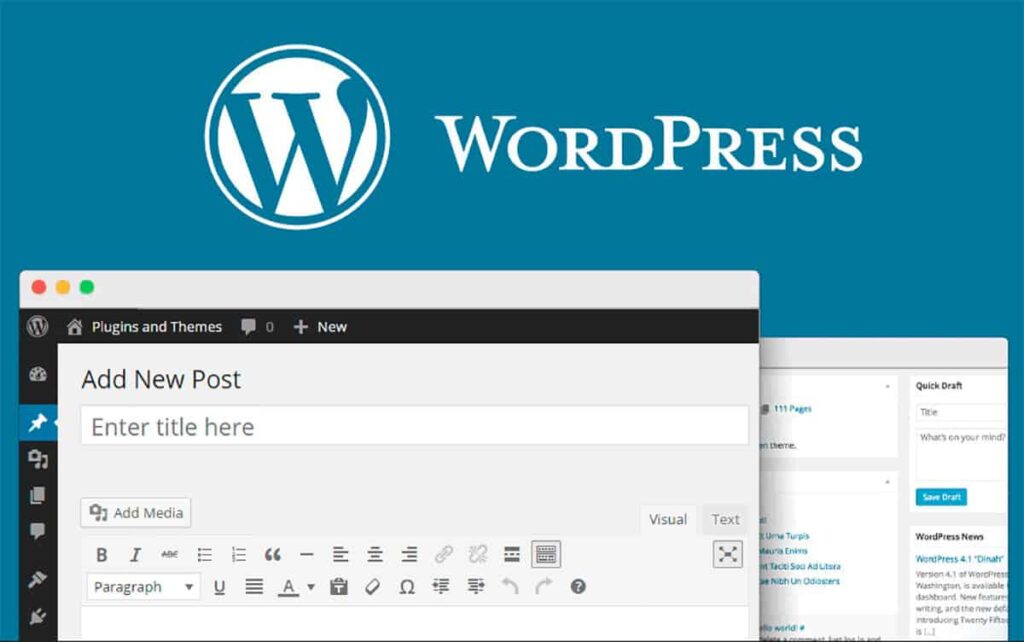phần mềm quản lý nội dung CMS WordPress
