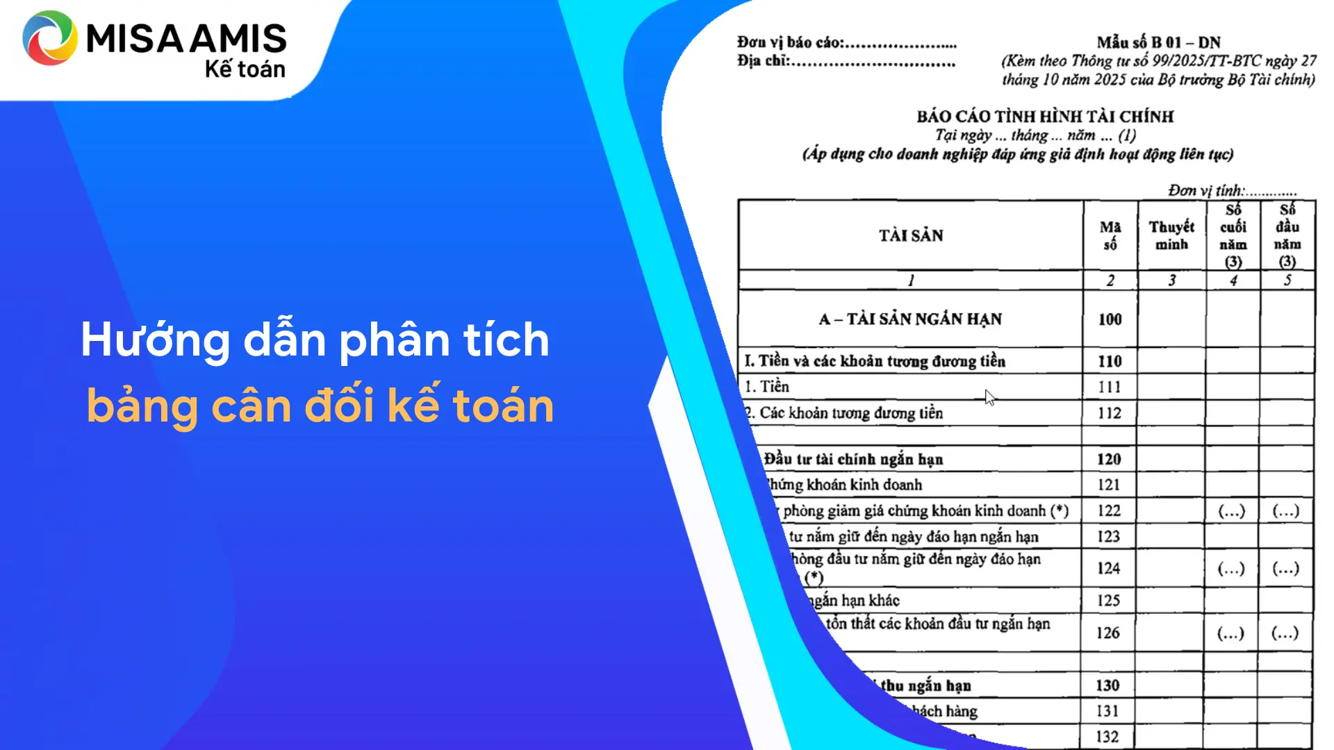 phân tích bảng cân đối kế toán
