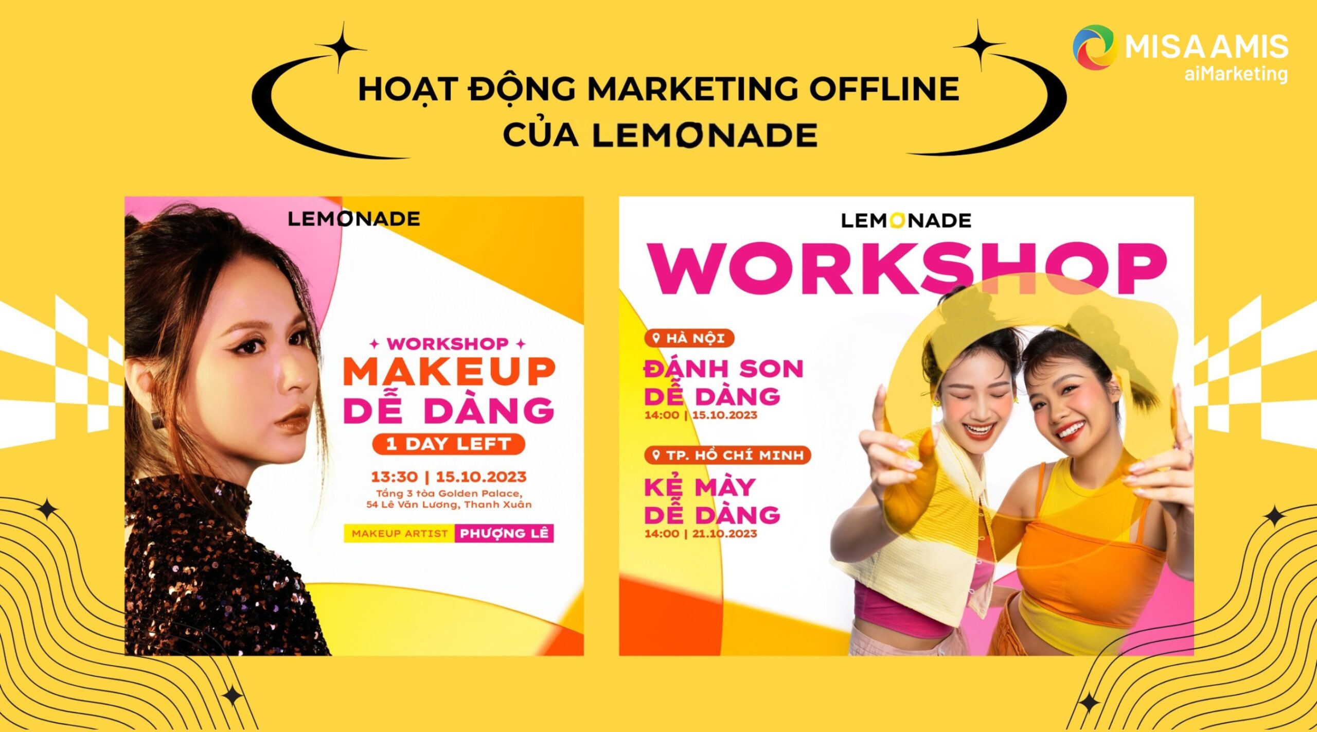 Các hoạt động Marketing Offline của Lemonade.