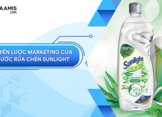 chiến lược marketing của nước rửa chén sunlight