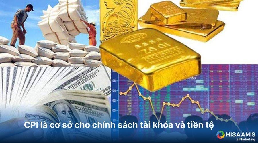 CPI là cơ sở cho chính sách tài khóa và tiền tệ