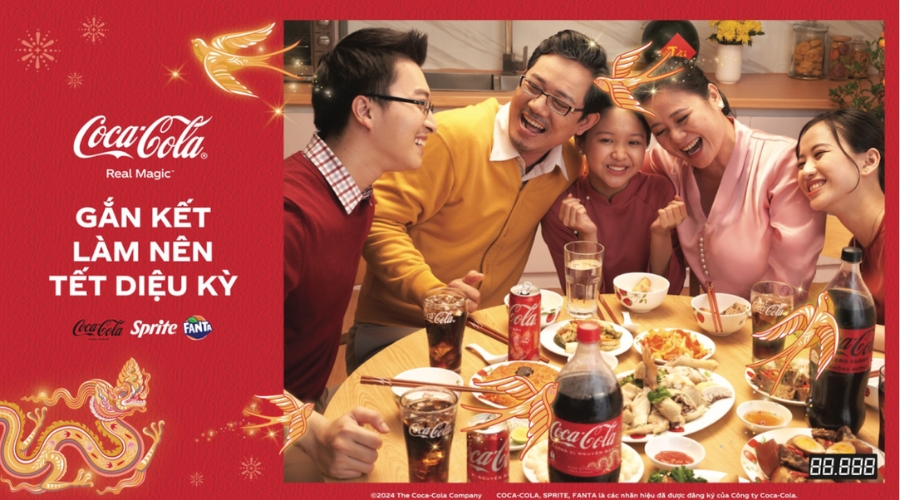 Chiến dịch Gắn Kết Làm Nên Tết Diệu Kỳ năm 2024 của Coca Cola