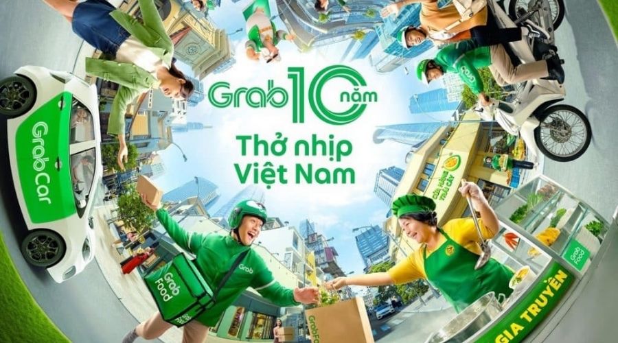 Chiến dịch Grab 10 năm thở nhịp Việt Nam