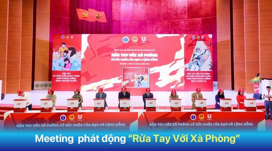 Hình ảnh Meeting chiến dịch rửa tay với xà phòng