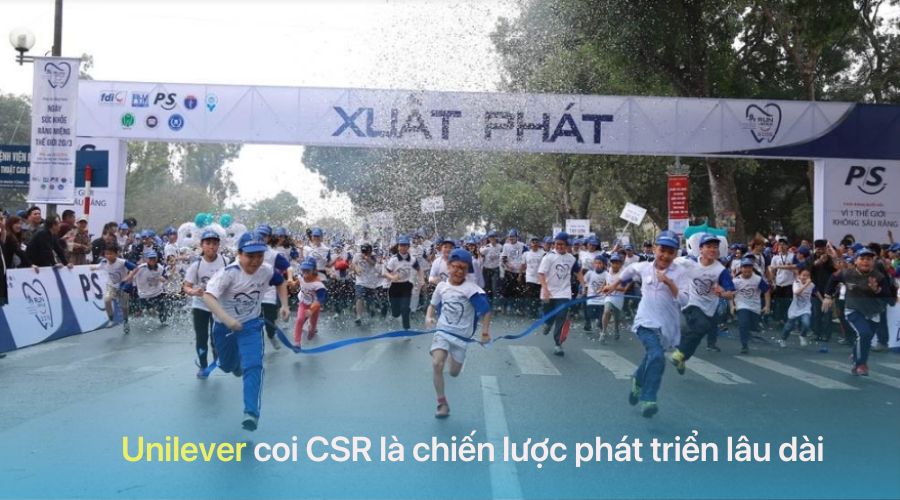 Unilever coi CSR là chiến lược phát triển lâu dài