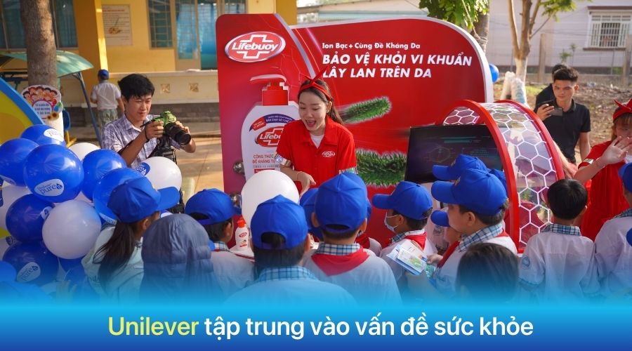 Unilever tập trung chiến dịch CSR vào vấn đề sức khỏe