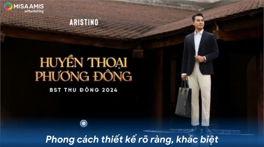 phong cách thiết kế độc đáo của Aristino