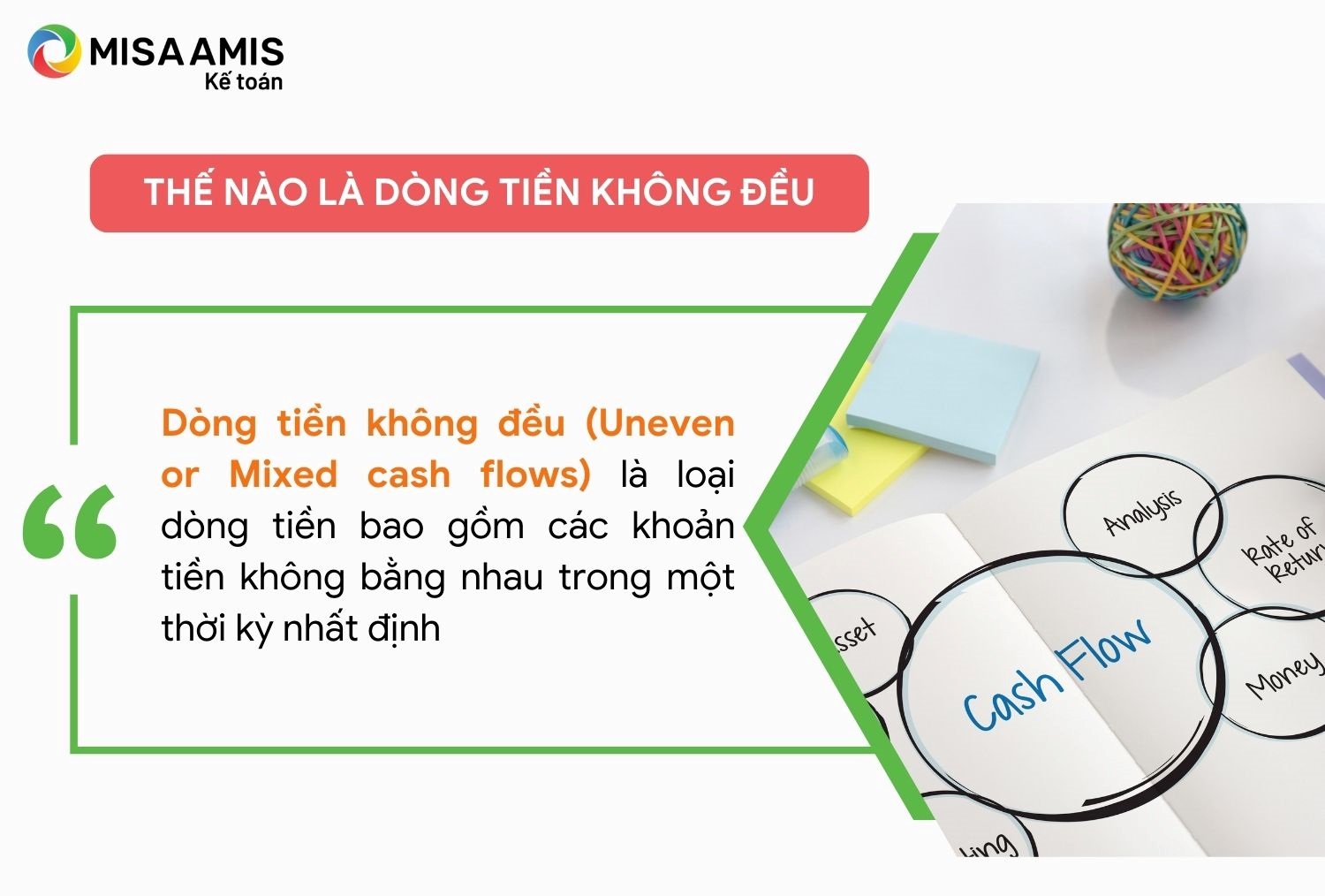 Thế nào là dòng tiền không đều?