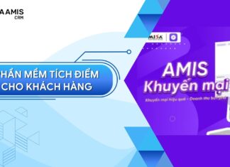 phần mềm tích điểm cho khách hàng