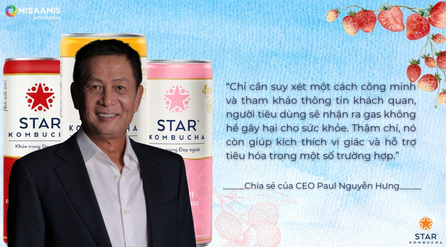 Chia sẻ của CEO Paul Nguyễn Hưng về thị trường Kombucha Việt Nam.