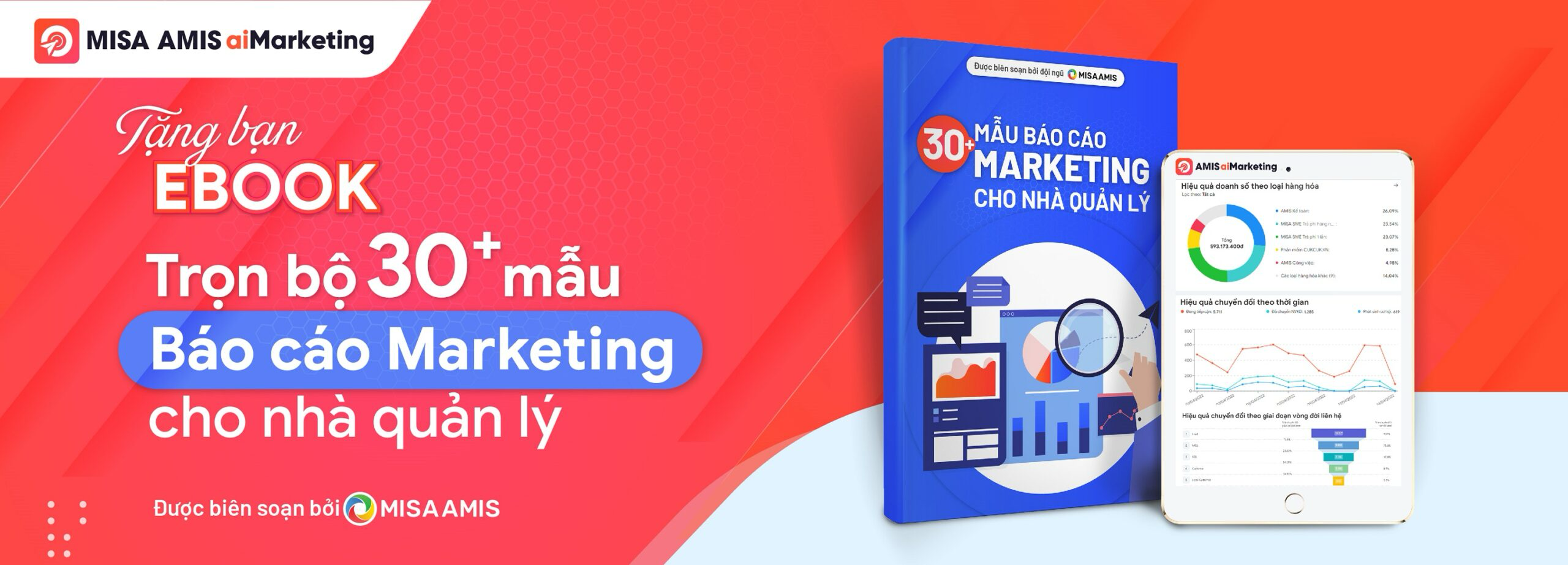 Banner 30+ mẫu báo cáo Marketing