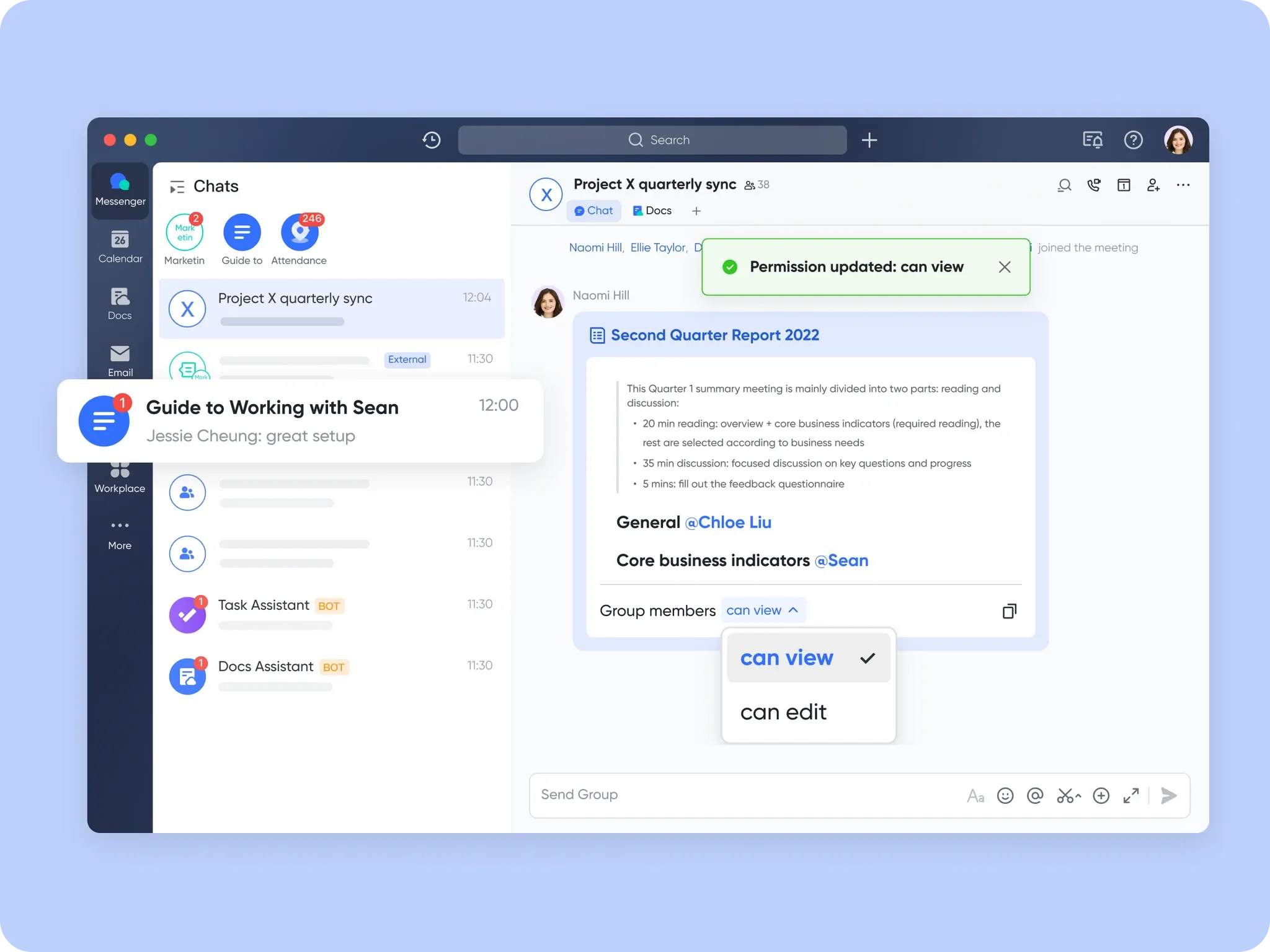 Lark Message (Nhắn tin và trò chuyện)