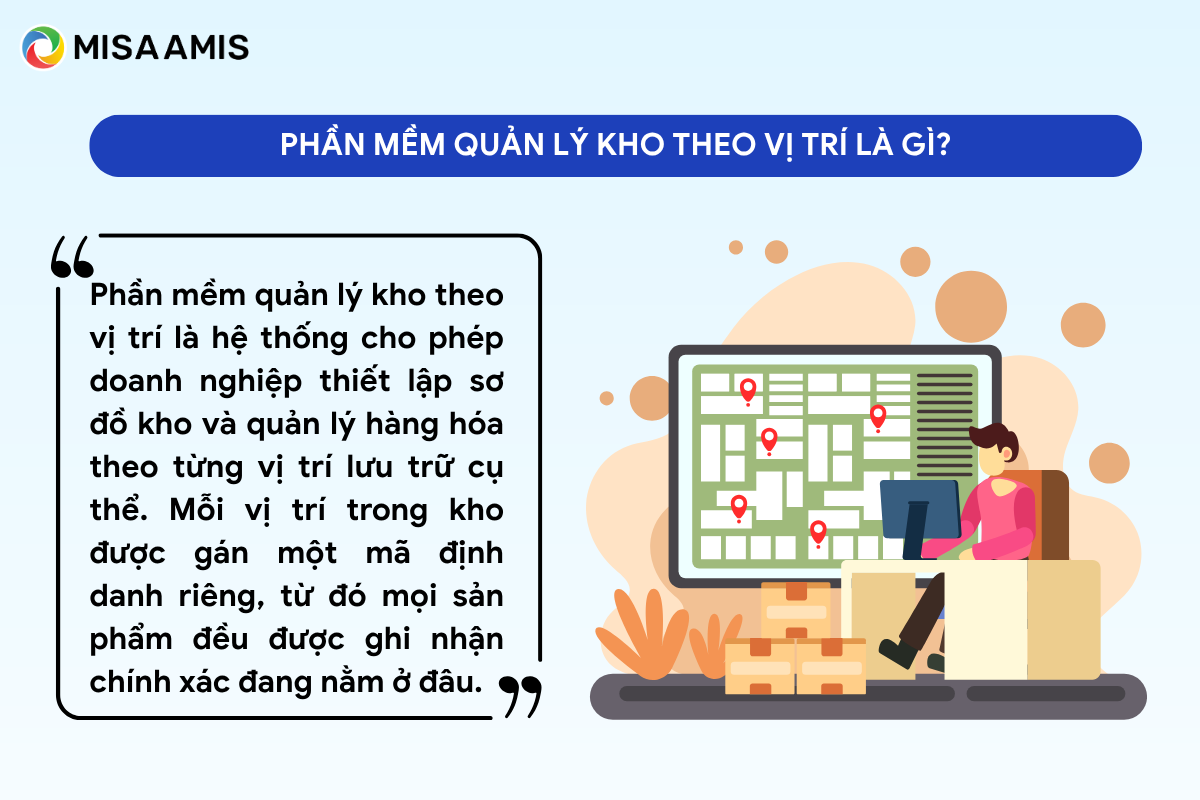 Phần mềm quản lý kho theo vị trí