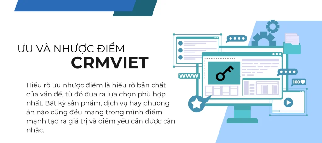 Ưu và nhược điểm của CRMVIET