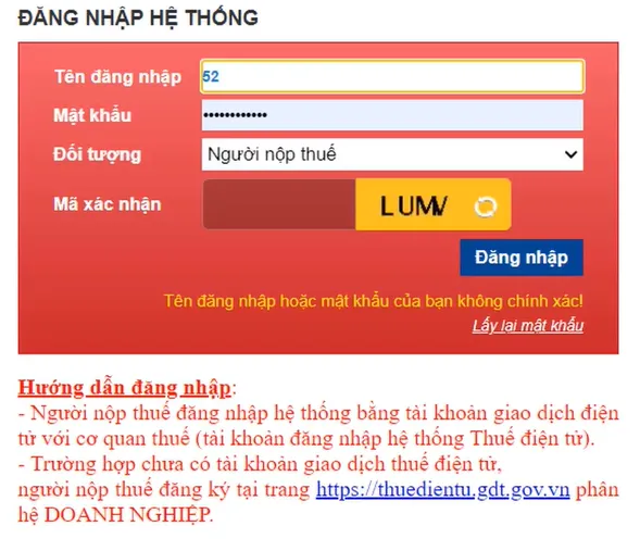 Bước 1 - Nộp bản thuyết minh BCTC trên thuế điện tử