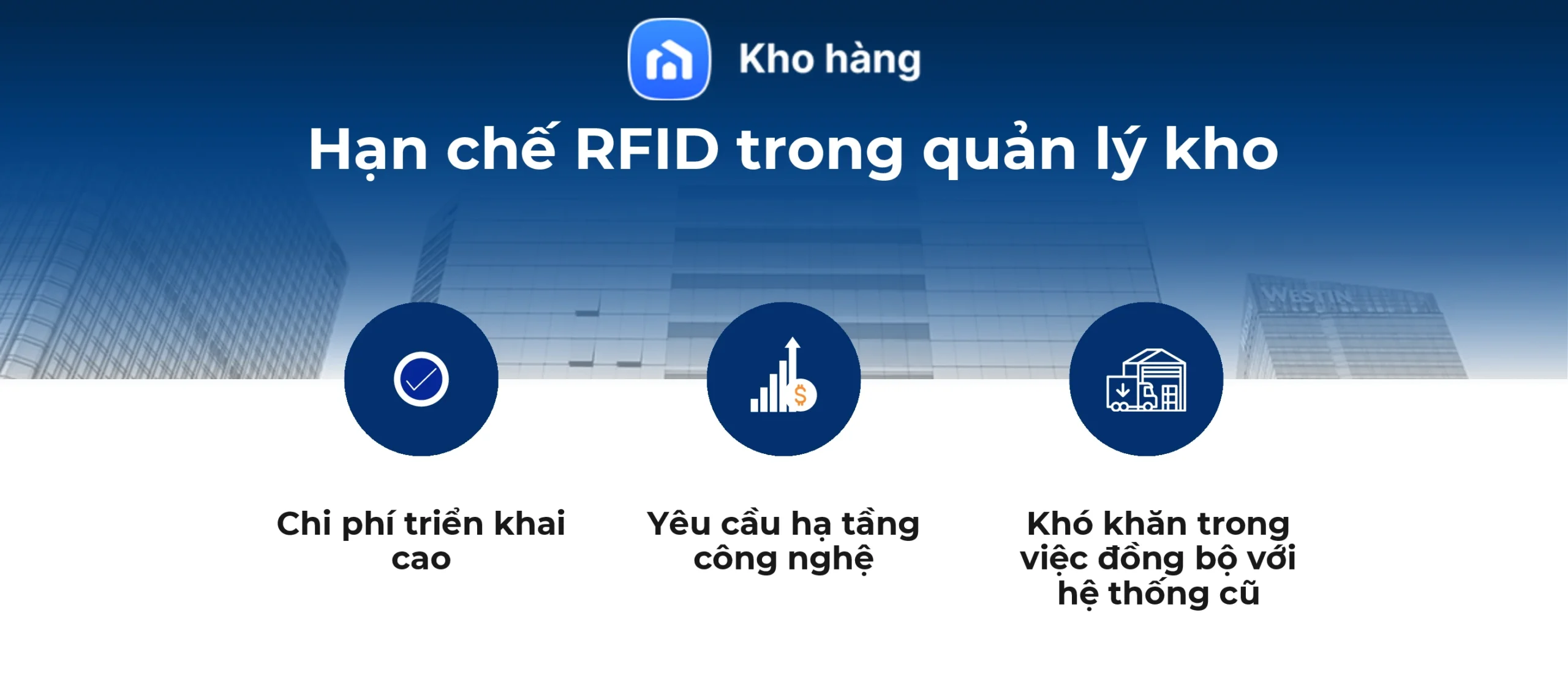 Hạn chế RFID trong quản lý kho