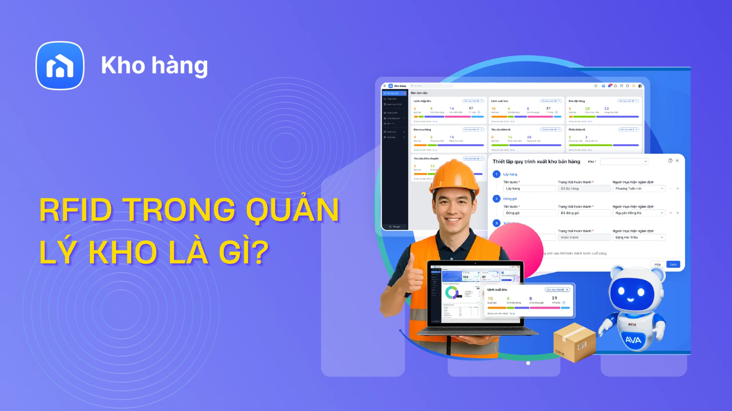 Khái niệm hệ thống RFID trong quản lý kho