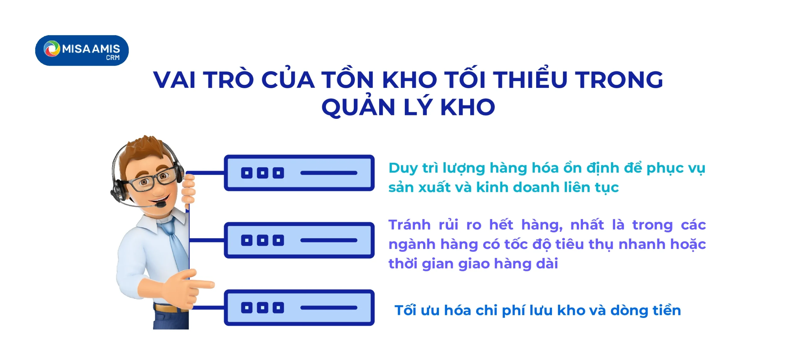 Vai trò của tồn kho tối thiểu trong quản lý kho