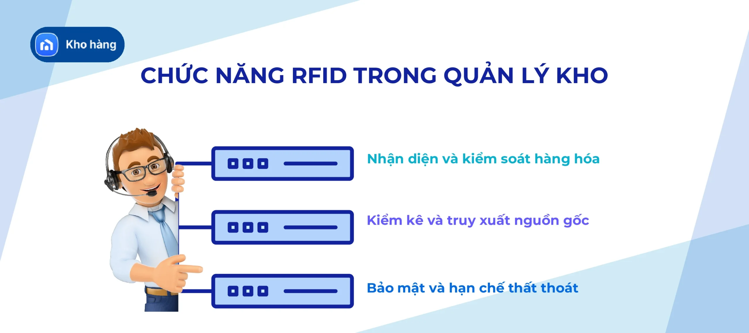 Chức năng RFID trong quản lý kho