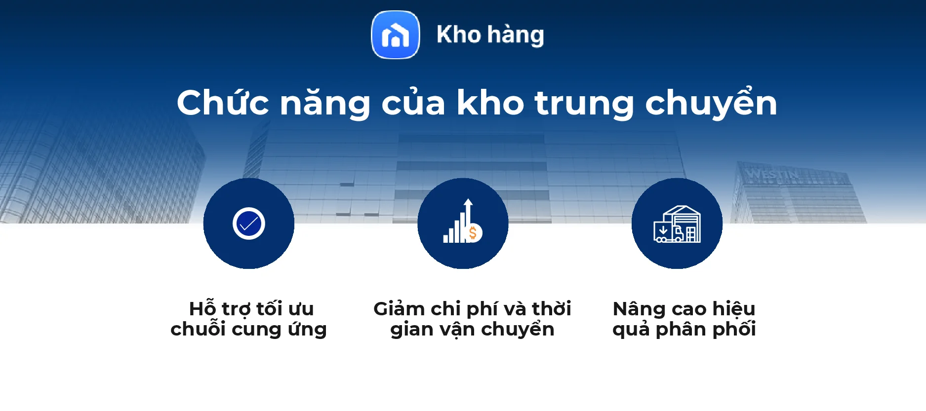 Chức năng của kho trung chuyển