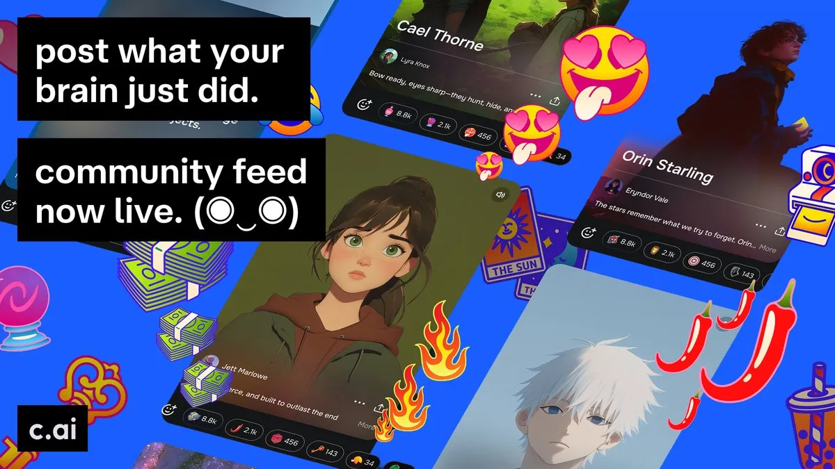 Cộng đồng người dùng là yếu tố quan trọng giúp nhân vật AI ngày càng thông minh