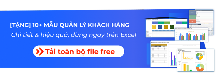 ebook 103 quản lý khách hàng trên excel