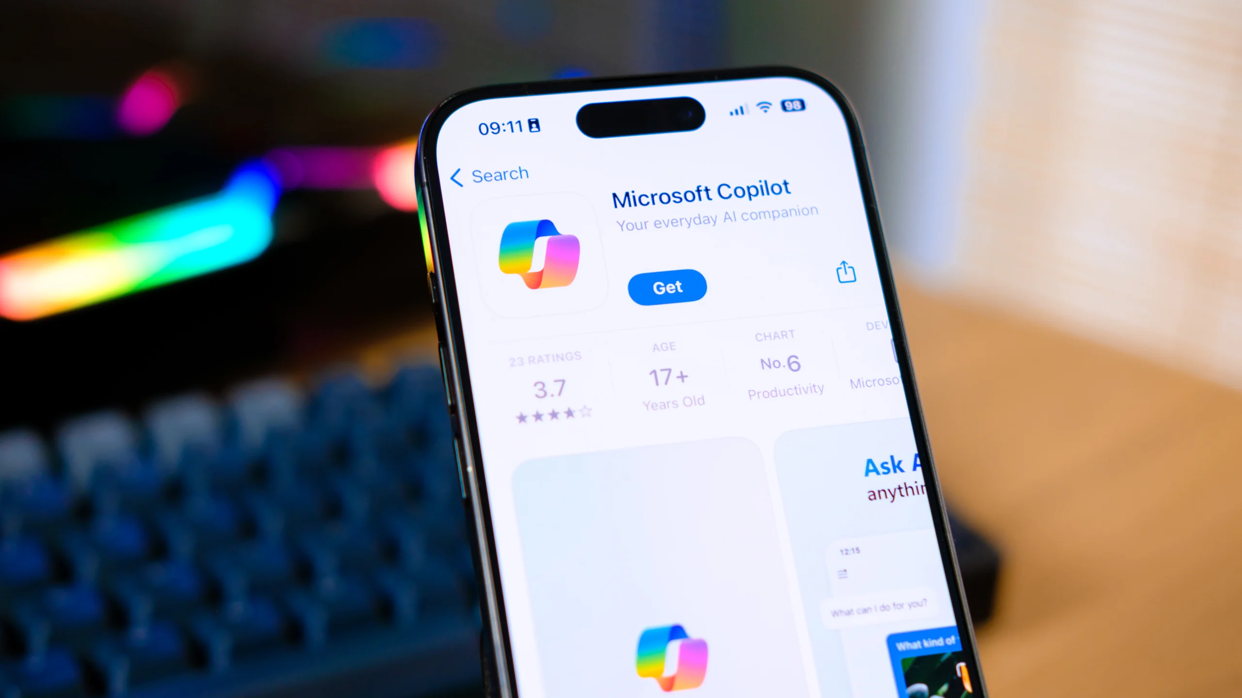 Ứng dụng Copilot trên Android và iOS