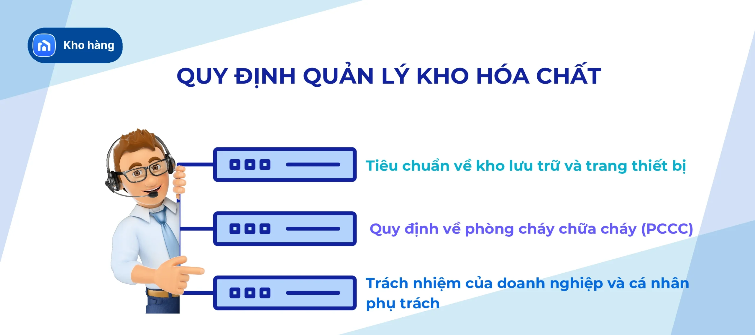 Quy định quản lý kho hóa chất doanh nghiệp cần nắm vững
