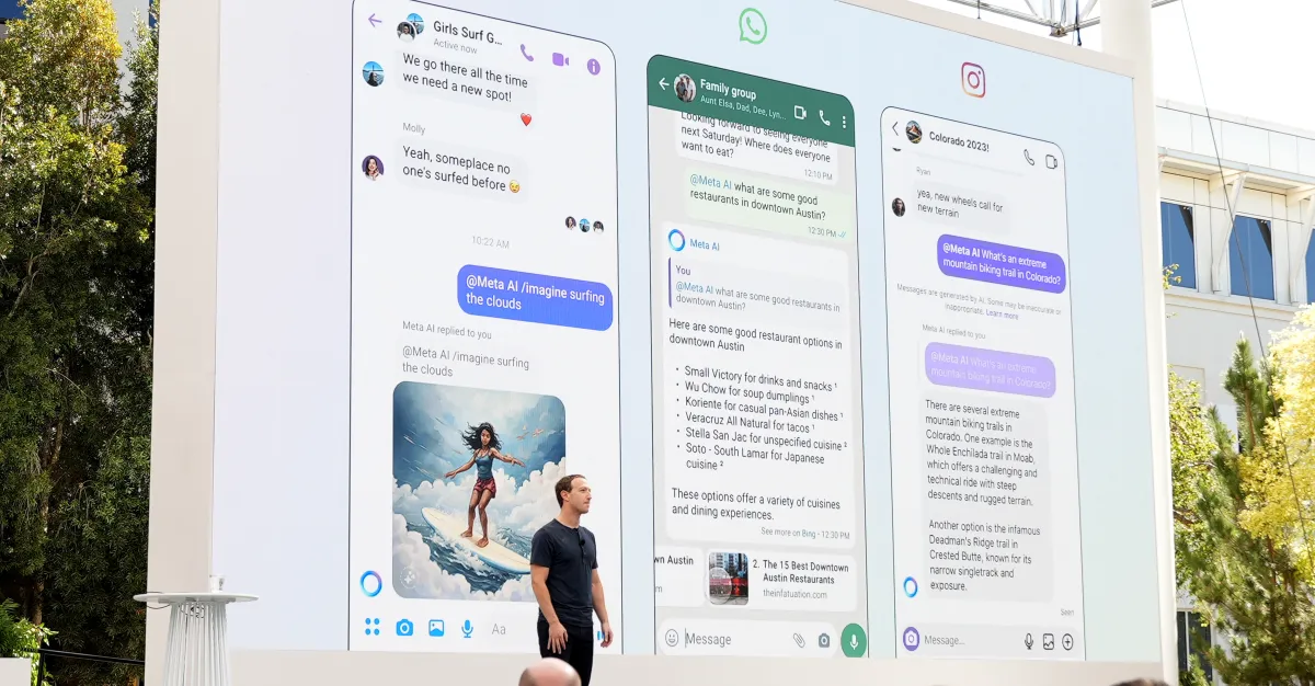 Meta AI có thể tư vấn kiến thức đa lĩnh vực