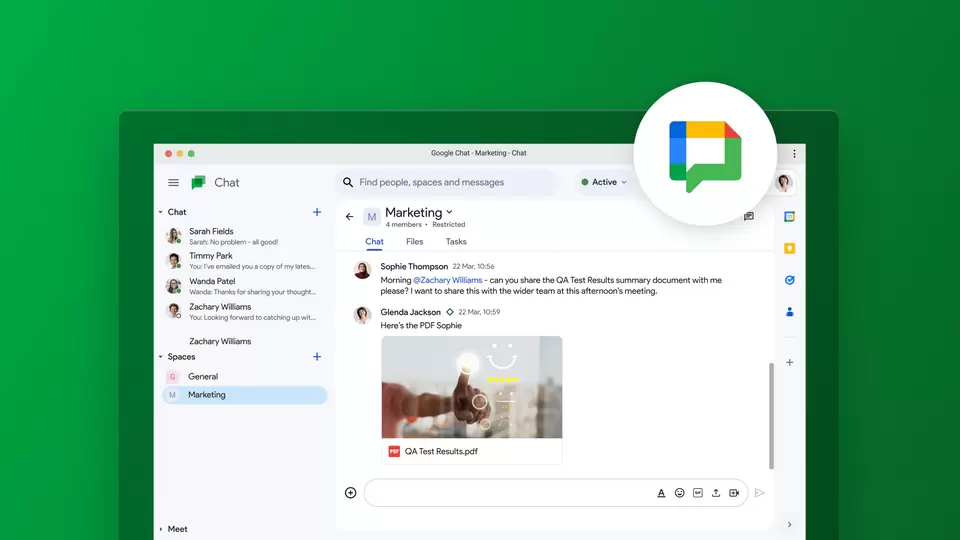 Google Chat – Ứng dụng nhắn tin và cộng tác trong Google Workspace