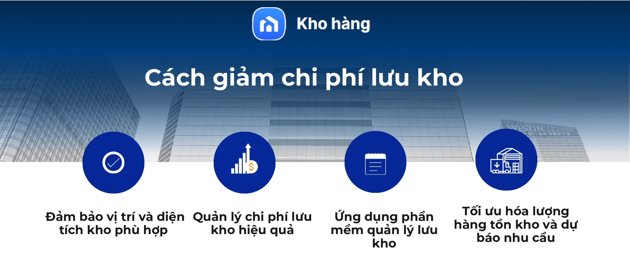 Cách giảm chi phí lưu kho
