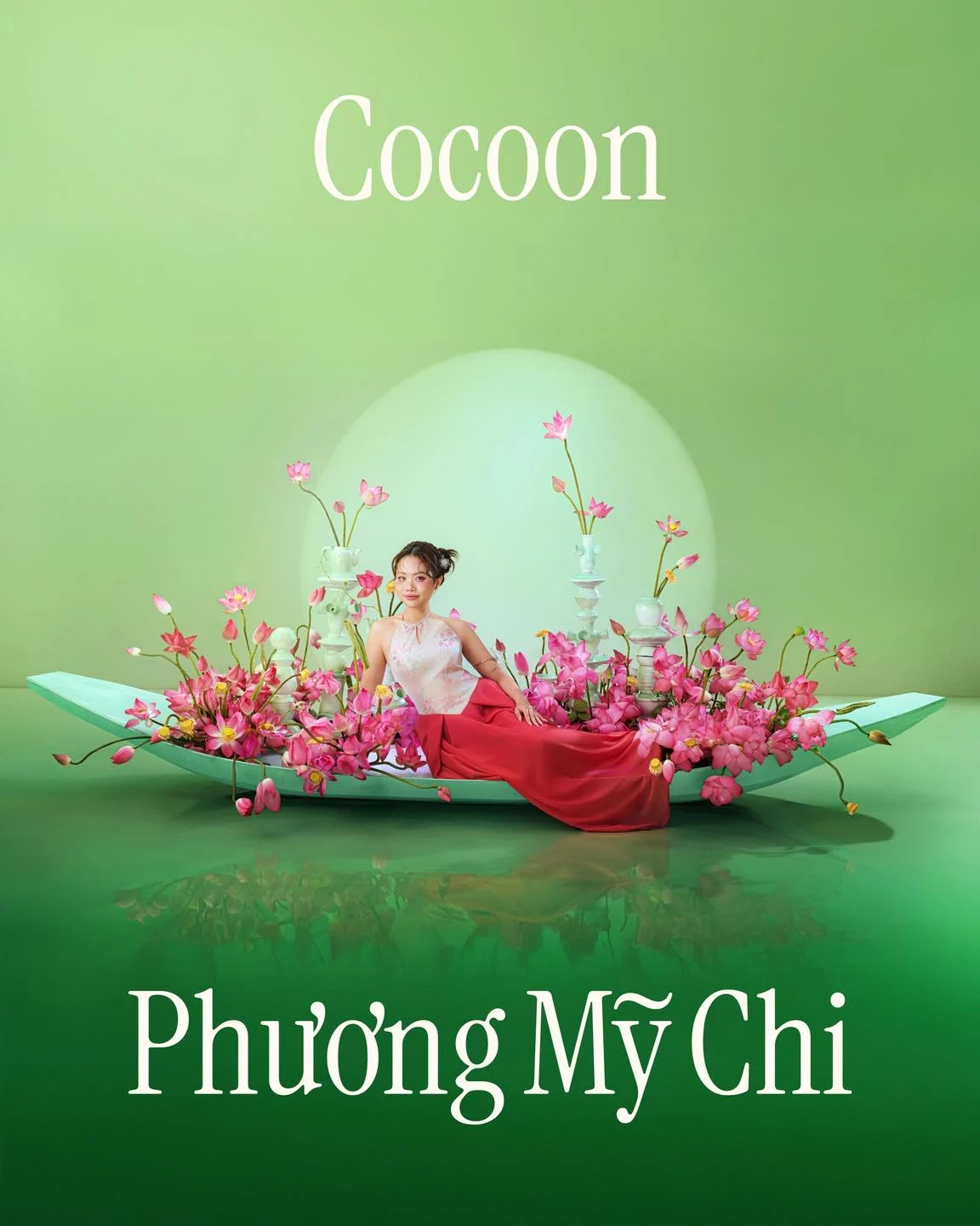Mẫu quảng cáo về sự kết hợp Cocoon x Phương Mỹ Chi