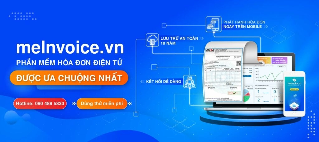 Phần mềm xuất hóa đơn điện tử MISA meInvoice