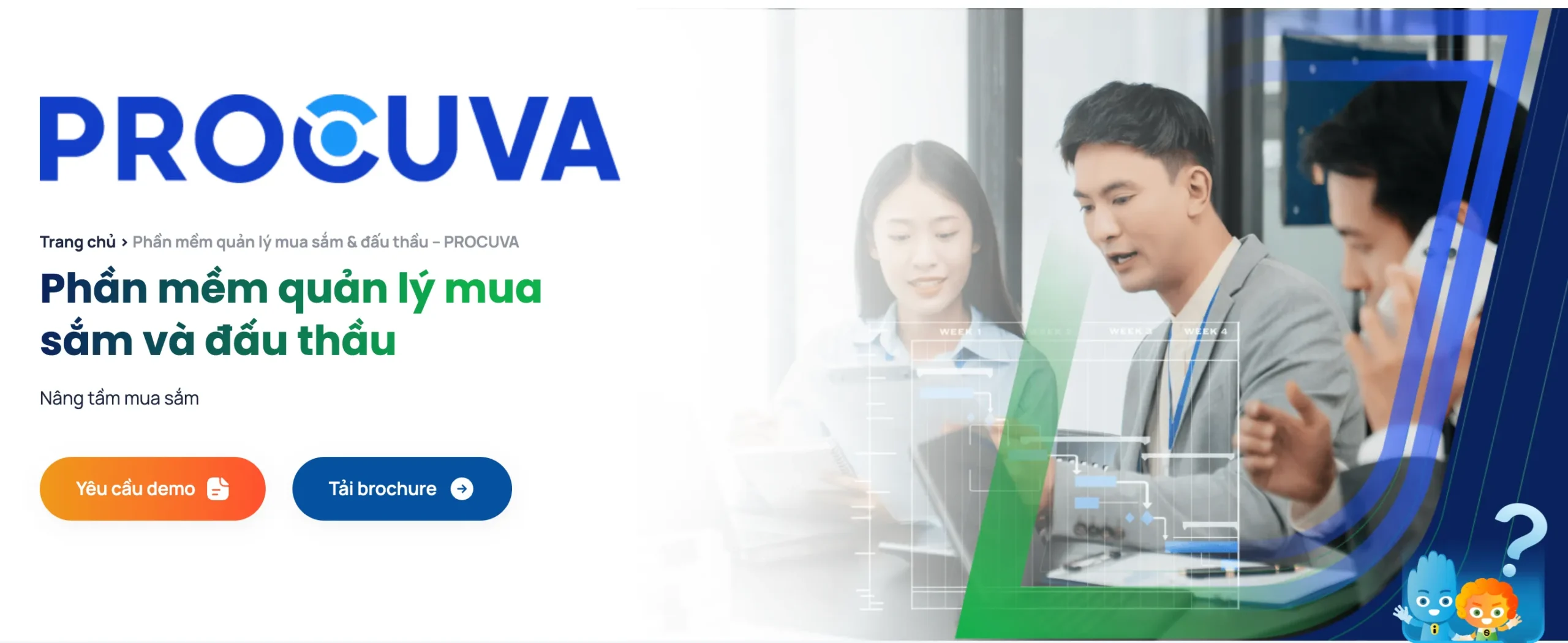 Phần mềm quản lý mua hàng PROCUVA