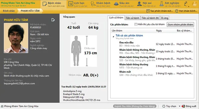 Phần mềm quản lý EMOVED