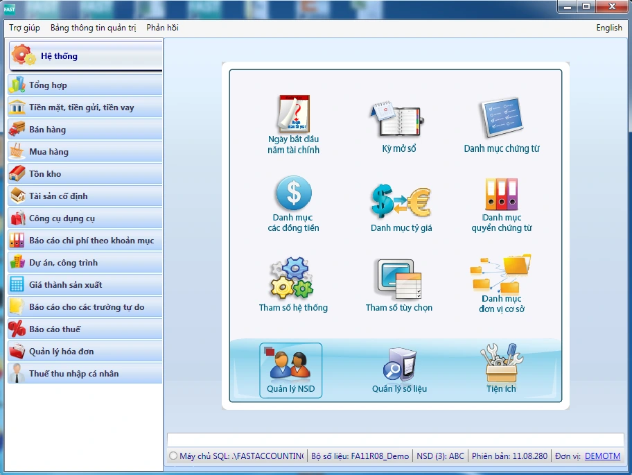 Các chức năng đan xen lẫn nhau