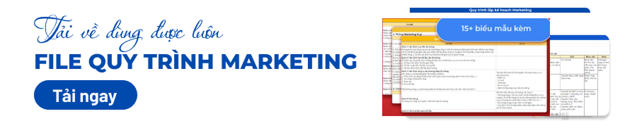 Mẫu quy trình marketing