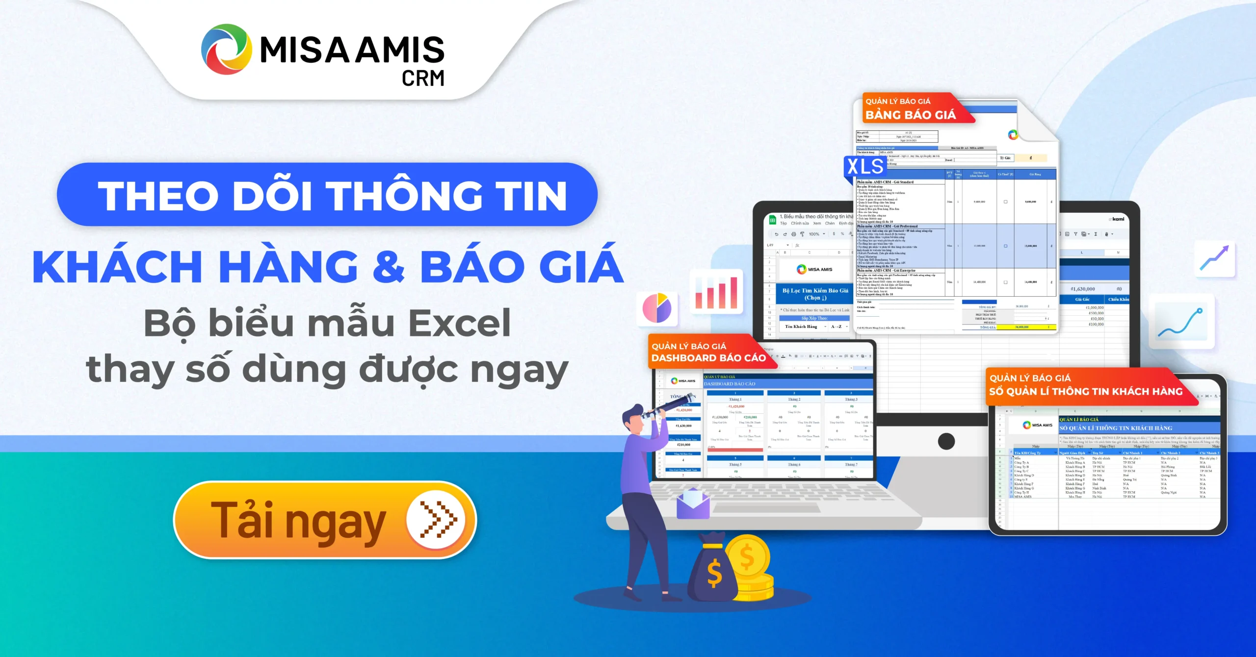 bảng báo giá bằng excel