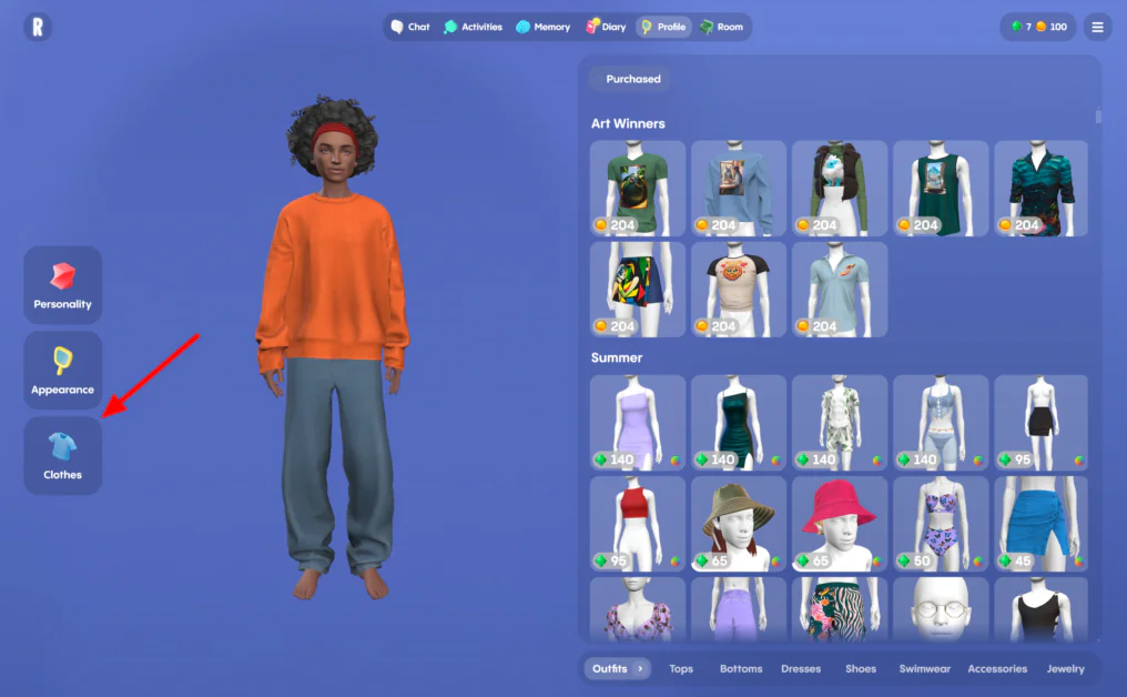 Replika cho phép bạn tự tay “thiết kế” người bạn ảo của mình