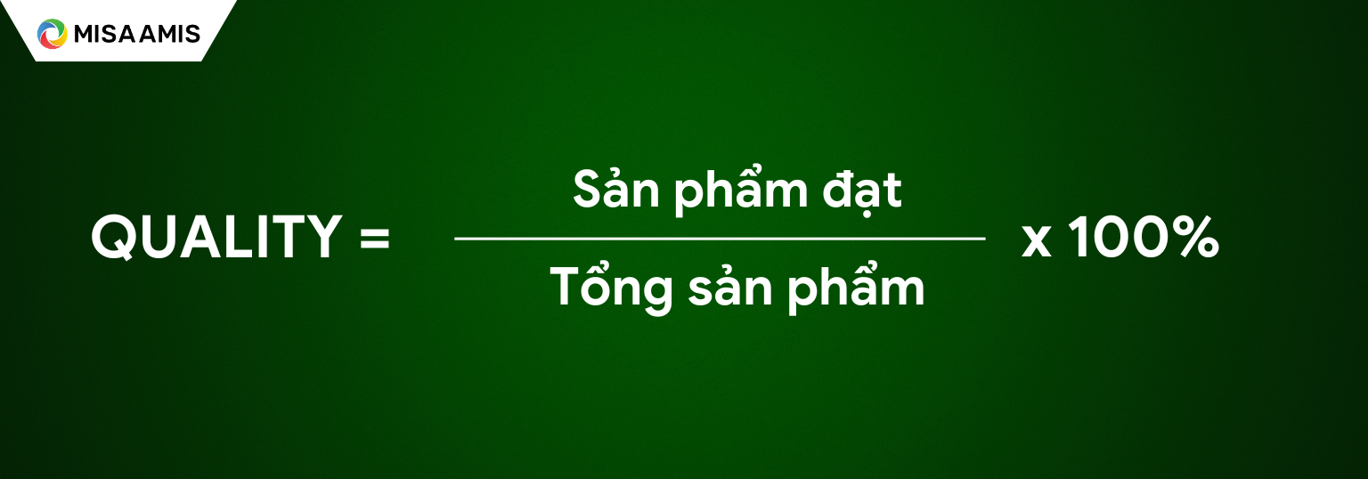công thức tính Chỉ số Quality